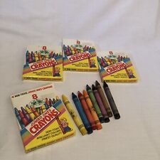 Vintage  “Art-Time “ Jumbo Crayons 3 Pks Never Used 1 Pk Slightly Used picture