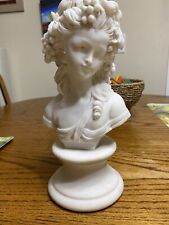 A 12” Tall Resin Bust Of A Lady  picture