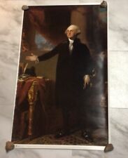 George Washington,  National Portrait Gallery Poster + Replica Of Bill Of Rights picture