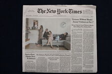 2023 DECEMBER 31 NEW YORK TIMES - SCREAMS W/O WORDS: SEXUAL VIOLENCE ON OCT. 7 picture