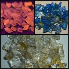 215 CT Extremely Rare Transparent Color Changing Tenebrescent Scapolite Crystals picture