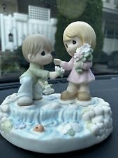 Precious Moments Collectors Club Loving Starts With Me & You Porcelain Figurine picture