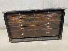 Vintage Gerstner 9 Drawers Pattern Makers Machinist Box In Need Of  Restoration picture