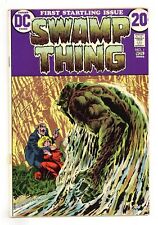Swamp Thing #1 VG- 3.5 1972 1st app. Alec and Linda Holland, Matt Cable picture