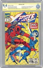 X-Force #11D CBCS 9.4 SS Liefeld/Nicieza 1992 18-3D738AC-084 1st 'real' Domino picture