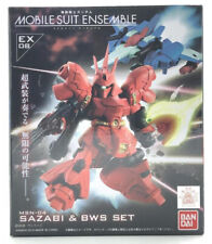 Unboxing Bandai Mobile Suit Gundam Ensemble Ex08 Sazabi Bws Set 92 picture
