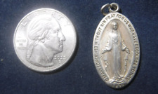 Catholic Miraculous Medal, .925 Sterling Silver picture