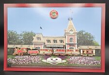 DISNEYLAND RAILROAD ALL ABOARD ERNEST S MARSH COMPLETE PIN SET W/ CARD LE 1959 picture