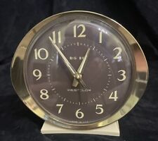 Vintage Westclox Big Ben Wind Up Alarm Clock Glow In The Dark Hands Works  picture