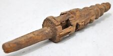 Antique Wooden Tribal Tantric Stick Original Old Very Fine Hand Carved picture