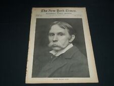 1897 JUNE 5 NEW YORK TIMES ILLUSTRATED MAGAZINE - RICHARD WATSON GILDER- NP 3862 picture