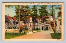 Memphis, TN-Tennessee, Southwestern Campus Vintage Souvenir Postcard picture