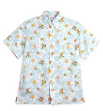 Disney Reyn Spooner 2024 EPCOT Flower Garden Orange Bird Camp Shirt Large NEW picture