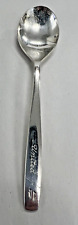 Vintage Collectible 1960's United Airlines Soup Spoon International Silver picture