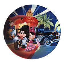 Vintage 1987 Disney Collectors Plate MGM Studios Club Daisy Mickey Minnie Goofy picture