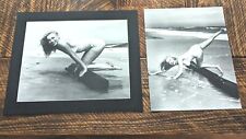 Marilyn Monroe Beach Photos Andre de Dienes, Edward Weston Collection Set Of 2 picture