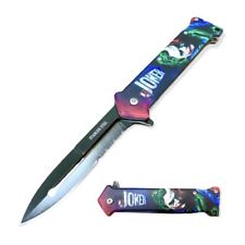 8” Joker Tactical Spring Assisted Open Blade Folding Pocket Knife Hunting Knife picture