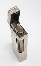 Vintage Dunhill Rollagas Silver Pocket Briquet Made In Switzerland picture