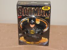 VINTAGE TOY NOS 1989 RALSTON BATMAN CEREAL with BANK  SEALED NEW OLD STOCK picture