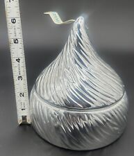 Vintage 1993 Hershey's Kisses Teleflora Ceramic Covered Candy Dish Jar picture