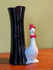 Whimsical vase goose duck mcm midcentury Rosenthal Netter Kitschy Japan oddity picture