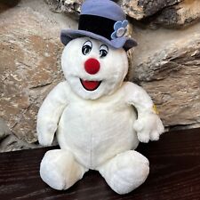Vintage Gemmy Singing Frosty the Snowman Musical Plush Toy 1999 picture