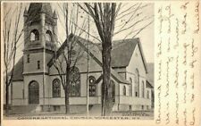1907. CONG. CHURCH. WORCESTER, NY POSTCARD t1 picture