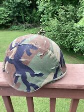 US Army PASGT Made With Kevlar Military Ballistic Helmet GENTEX Size Medium picture