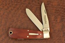 REMINGTON MADE IN USA SMOOTH WOOD BABY BULLET TRAPPER KNIFE 2003 R1178C (13696) picture