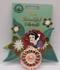 Disney Pin 2022 Beautiful Florals Snow White Flower Pin LE 4000 New  picture