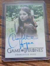 2015 Game Of Thrones Season 6 Charlotte Hope as Myranda Autographed Card Auto picture