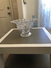 Vtg Leaded Crystal,Footed Bowl,  Shannon,Designs Of Ireland, 11.75