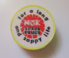 Vintage RARE NGK Spark Plugs Plastic Pencil Sharpner For A Long & Zappy Life picture