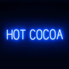 HOT COCOA Neon-Led Sign for Cafes. 35.0
