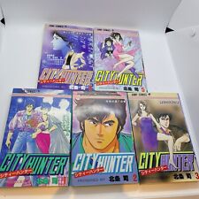 Very Rare City Hunter  All 1st Print Vol. 1.2.3.4.5  Japanese Manga Tsukasa Hojo picture