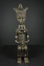 African BLOLO BLA Male Spouse Statue - BAULE - West Africa, VINTAGE TRIBAL ART picture