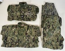 2 Sets US Navy USN NWU Type III Working Uniform Jacket & Pants Medium Regular picture