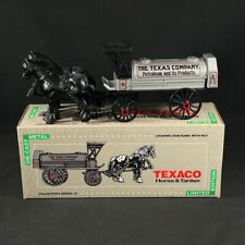 Texaco Horse & Tanker 1900's Die Cast Metal Coin Bank #8 Series 9390VP New picture