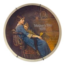 Norman Rockwell Plate Mothers Day 