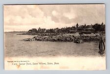Salem MA-Massachusetts, Salem Willows, Juniper Point, Antique Vintage Postcard picture