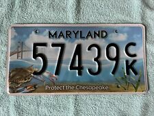 Maryland Protect The Chesapeake Specialty License Plate picture