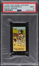 Mickey Mouse 1930s Chocolaterie Rubis Verviers (Mickey Recordman) PSA 9 MINT  picture