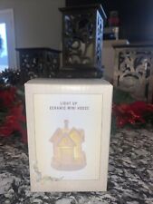 Cracker Barrel Exclusive Light up Christmas Ceramic mini house Rare Find picture