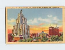 Postcard Exchange Place Trust Building City Hall Providence Rhode Island USA picture