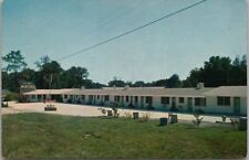 Belleview, Florida Postcard VIN-MAR MOTEL & RESTAURANT Highway 27 Roadside 1960s picture
