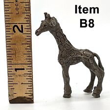 Miniature Giraffe Figurine Vintage Pewter; Vintage Pewter; possibly Spoontiques picture