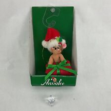 2016 Annalee Rustic Yuletide  Mouse Ornament 3
