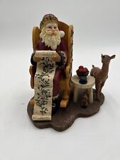 Rocking Chair Santa With Naughty List Unbranded  picture