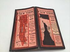 Nostrand's Map Brooklyn & Manhattan NY 1920s George J. Nostrand Street Index picture