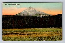 OR-Oregon, Mount Pitt, Southern Oregon, Antique Souvenir Vintage Postcard picture